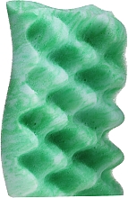 Парфумерія, косметика Губка для душу "М'яка", зелена - LULA Soft