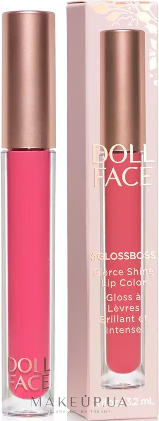 Блиск для губ - Doll Face GlossBoss Lip Color — фото Beautiful