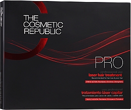 Духи, Парфюмерия, косметика Набор - The Cosmetic Republic PRO Laser Hair Treatment Kit (h/booster/10x3ml + acc/1pc)