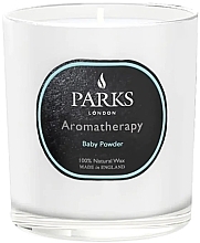 Ароматическая свеча - Parks London Aromatherapy Baby Powder Candle  — фото N2