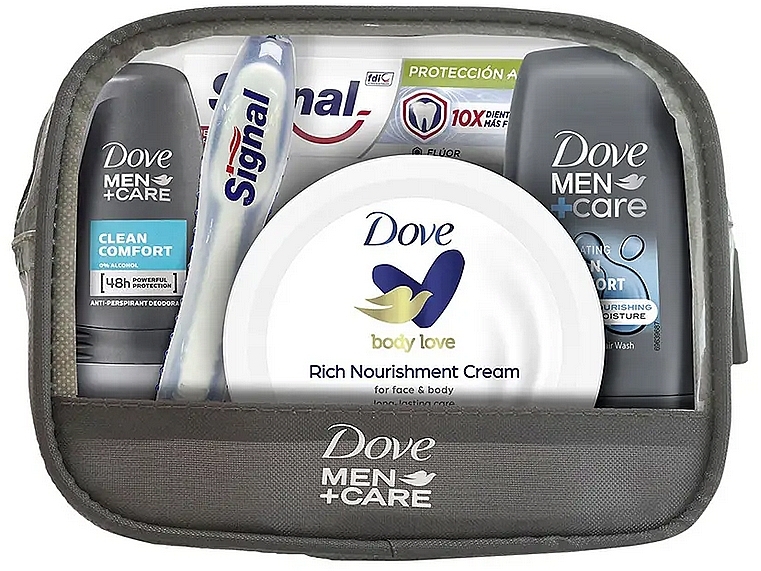 Набор, 6 продуктов - Dove Neceser Viaje Hombre Set — фото N1