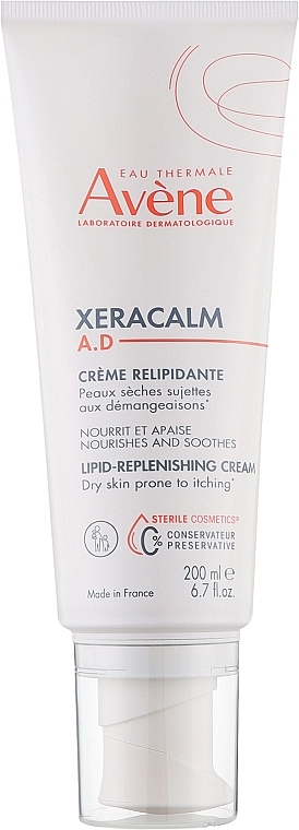 Крем для обличчя і тіла - Avene XeraCalm A.D Cream Relipidant