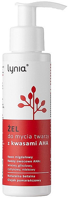 Гель для умывания с АНА кислотами - Lynia  — фото N1