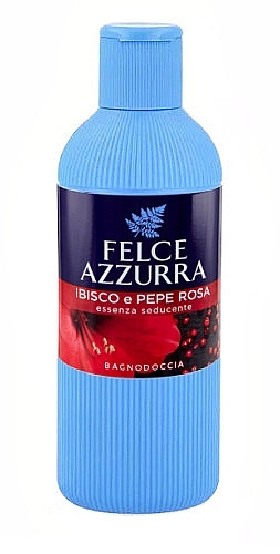 Гель для душа - Felce Azzurra Hibiscus & Pink Pepper Shower Gel (мини) — фото N1
