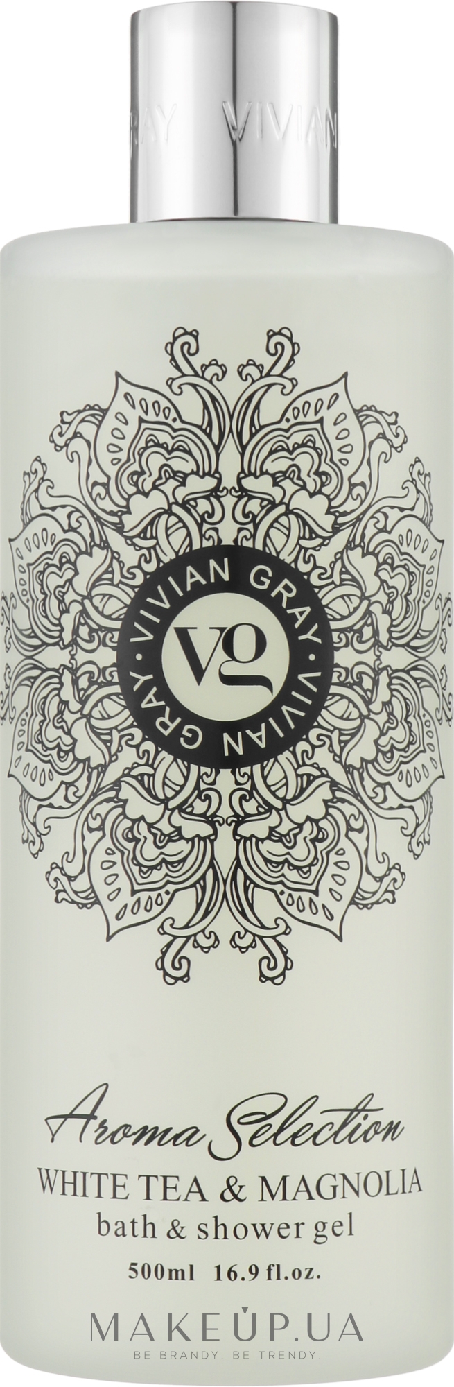 Гель для душу - Vivian Grey Aroma Selection White Tea & Magnolia Bath & Shower Gel — фото 500ml