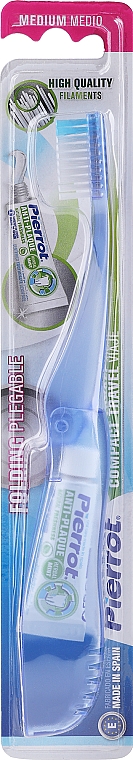 Зубная щетка "Дорожная Компакт", синяя - Pierrot Travel Compact — фото N1