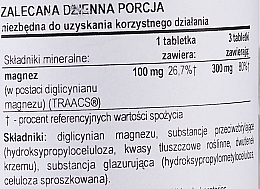 Харчова добавка "Магній гліцинат", 100 мг - Now Foods Magnesium Glycinate — фото N3