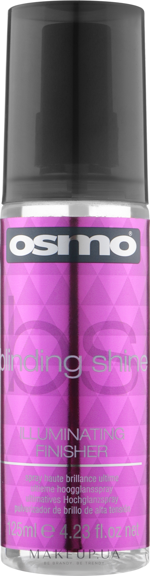 Спрей-блиск розгладжувальний з ефектом ламінування  - Osmo Blinding Shine Illuminating Finisher — фото 125ml
