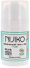 Парфумерія, косметика Дезодорант роликовий "Квітка Тіаре" - Nijiko Organic Tiare Flower Roll-On Deodorant