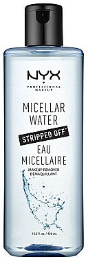 Мицеллярная вода - NYX Professional Makeup Stripped Off Micellar Water — фото N1