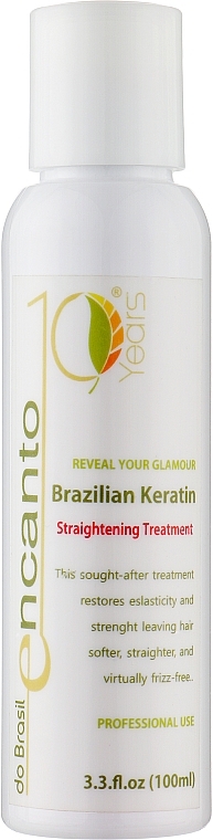 Средство для кератинового выпрямления волос - Encanto Brazilian Keratin Straightening Treatment — фото N1