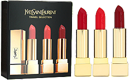 Духи, Парфюмерия, косметика Набор для макияжа - Yves Saint Laurent Rouge Pur Couture (lipstick/3x3.8g)