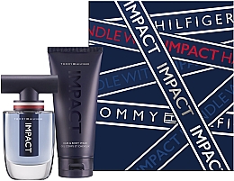 Духи, Парфюмерия, косметика Tommy Hilfiger Impact - Набор (edt/50ml + sh/g/100ml)