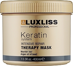 Духи, Парфюмерия, косметика Восстанавливающая маска с кератином - Luxliss Keratin Intensive Repair Therapy Mask