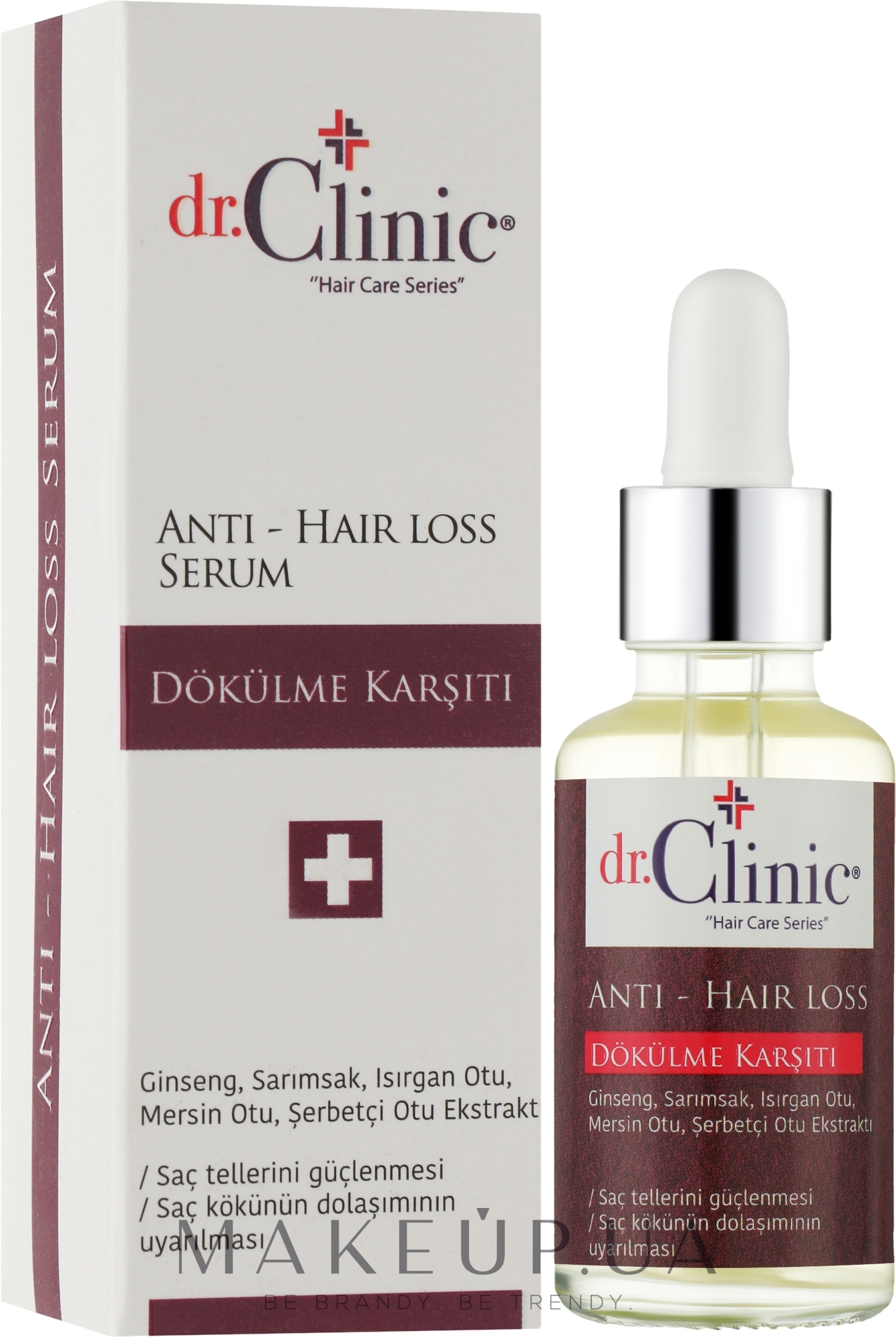 Сыворотка против выпадения волос - Dr. Clinic Anti-Hairloss Hair — фото 30ml