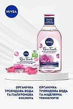 Набор женский - NIVEA Rose Touch 2024 (gel/cr/50ml + m/water/400ml) — фото N5