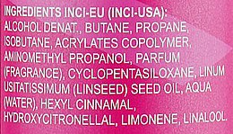Лак для волосся, сильної фіксації - BBcos Kristal Basic Linen Seeds Spray Laquer — фото N3