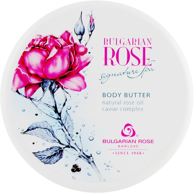 Масло для тела - Bulgarian Rose Signature Spa Body Butter — фото N1