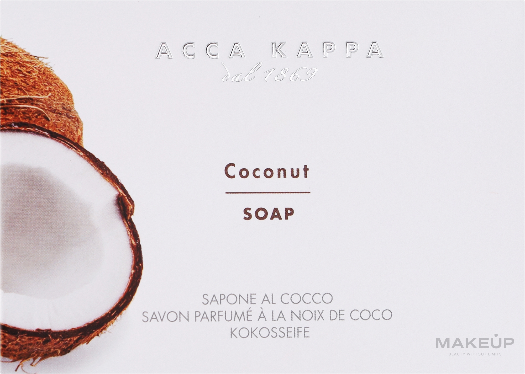 Мыло "Кокос" - Acca Kappa Coconut Soap — фото 150g