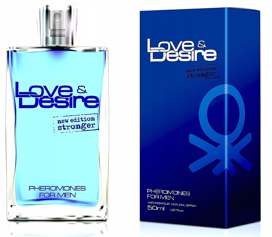 Love & Desire Pheromones For Men - Парфумовані феромони для чоловіків — фото N2