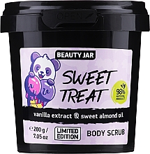 Скраб для тела "Экстракт ванили и масло сладкого миндаля" - Beauty Jar Sweet Treat Vanilla Extract & Sweet Almond Oil Body Scrub — фото N1