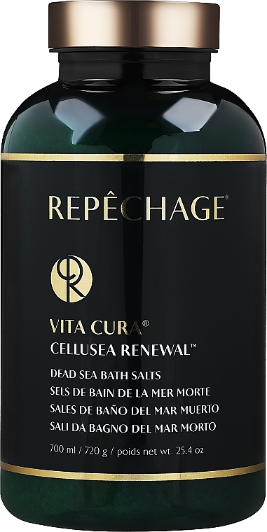 Соль для ванны - Repechage Vita Cura Cellusea Renewal Dead Sea Bath Salts — фото N1