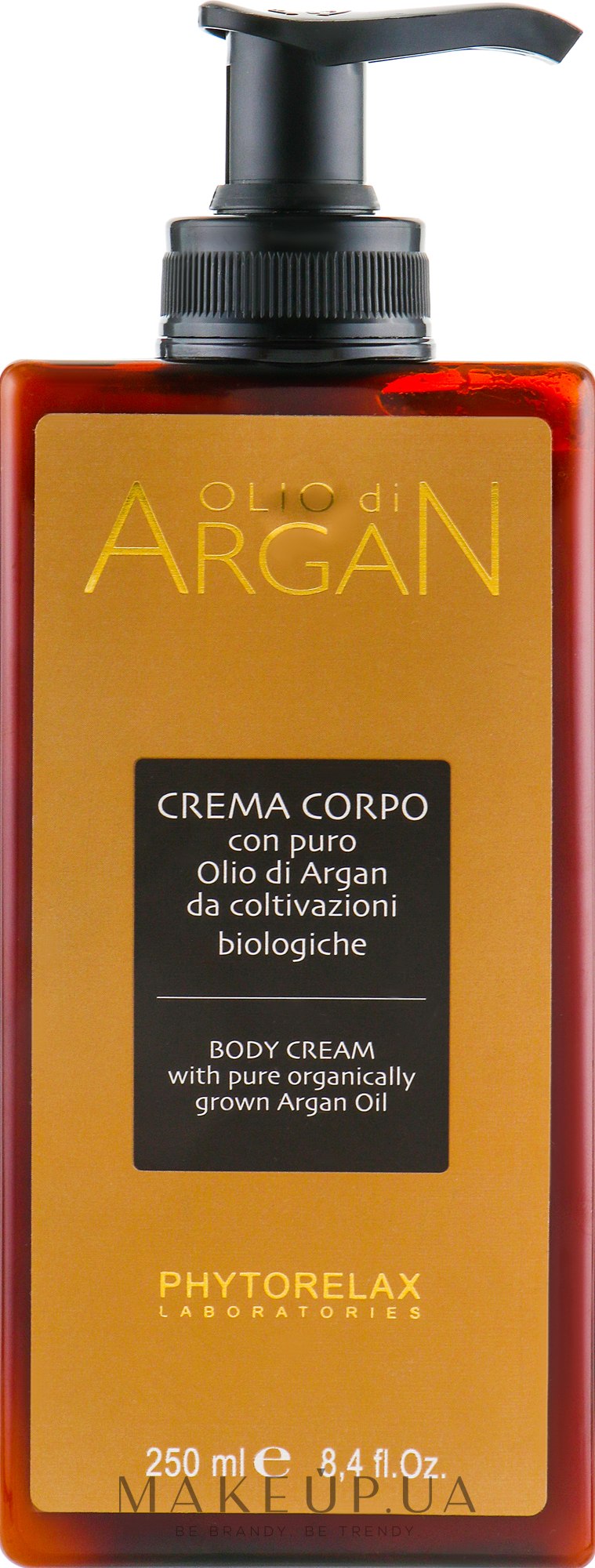 Крем з аргановою олією для тіла - Phytorelax Laboratories Olio Di Argan Body Cream — фото 250ml