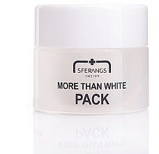 Духи, Парфюмерия, косметика Депигментирующая крем-маска - Sferangs More Than White Pack (пробник)