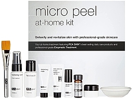 Набор, 9 продуктов - PCA Skin Micro Peel At-Home Kit — фото N1