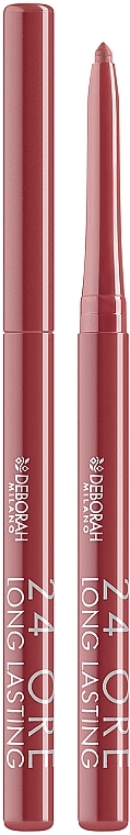 Косметический карандаш для губ - Deborah 24 ORE Long Lasting Lip Pencil