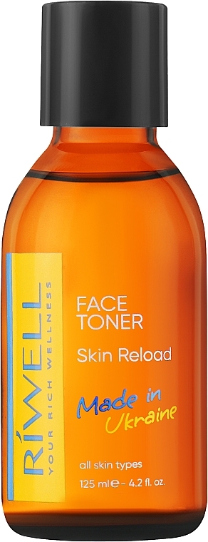 УЦІНКА Зволожувальний тонік для обличчя з центелою азіатською та амінокислотним комплексом - Riwell Skin Reload Face Toner * — фото N1