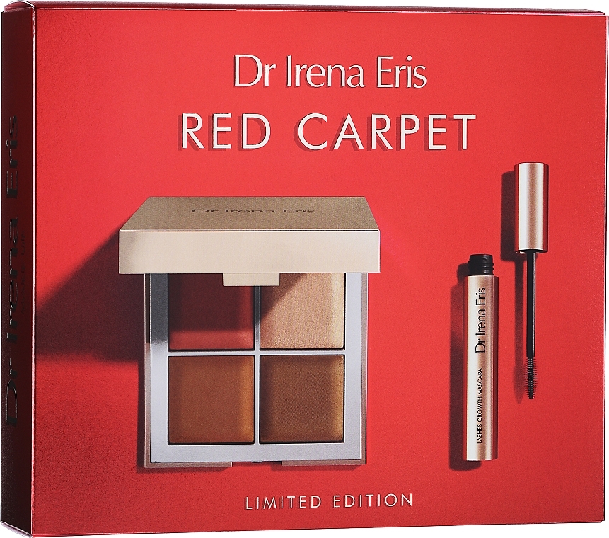 Набір - Dr Irena Eris Red Carpet Limited Edition Set (palette/20g + mascara/9ml) — фото N1