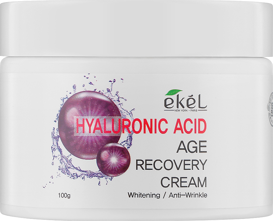 Крем для обличчя з гіалуроновою кислотою - Ekel Age Recovery Hyaluronic Acid — фото N1