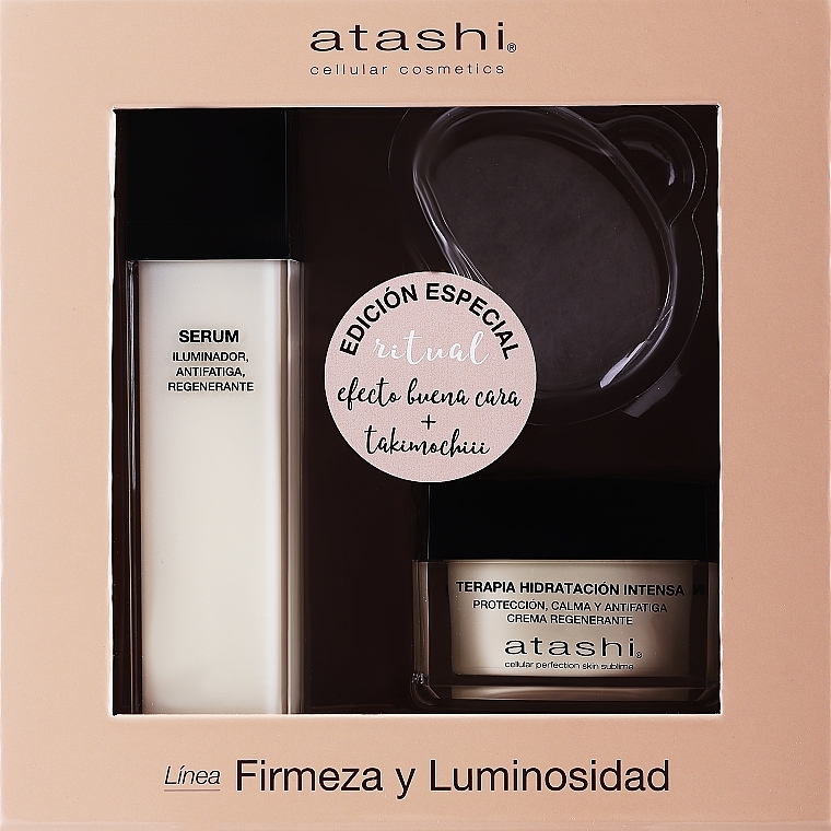 Набор - Atashi Cellular Perfection ( f/ser/50ml + f/cr/50ml + gua/sha) — фото N1