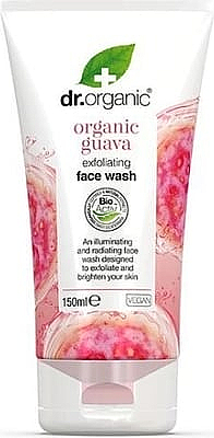 Отшелушивающее средство для умывания с органической гуавой - Dr. OrganicOrganic Guava Exfoliating Face Wash — фото N1