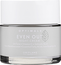 Нічний крем проти пігментації - Oriflame Optimals Even Out Night Cream — фото N4