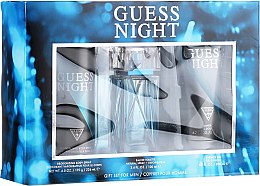 Парфумерія, косметика Guess Night - Набір (edt/100ml + sh/gel/200ml + deo/226ml)