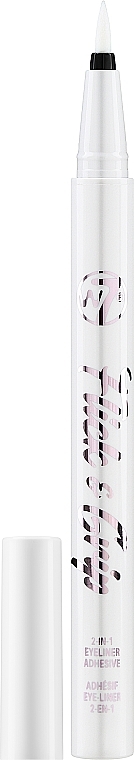 W7 Flick & Grip 2 in 1 Eyeliner Pen - W7 Flick & Grip 2 in 1 Eyeliner Pen — фото N1