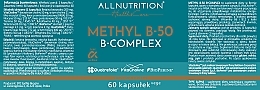 Харчова добавка у формі капсул - Allnutrition Health & Care Methyl B-50 B-Complex — фото N2
