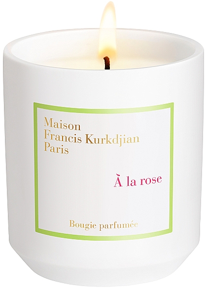 Maison Francis Kurkdjian À La Rose - Парфюмированная свеча — фото N1