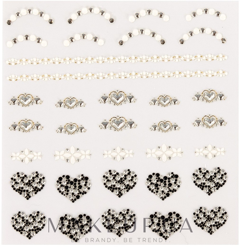 Наклейки для дизайна ногтей - Peggy Sage DecorativeNail Stickers Jewels — фото 149239