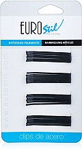 Парфумерія, косметика Невидимки для волосся, 50 мм, 24 шт., чорні - Eurostil