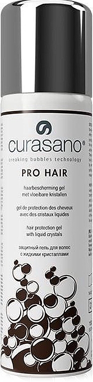 Захисний гель для волосся з рідкими кристалами - Curasano Creaking Bubbles Pro Hair — фото N1