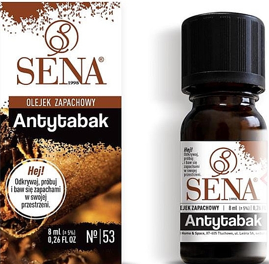 Ароматическое масло "Антитабак" - Sena Aroma Oil №53 Antytabak  — фото N3