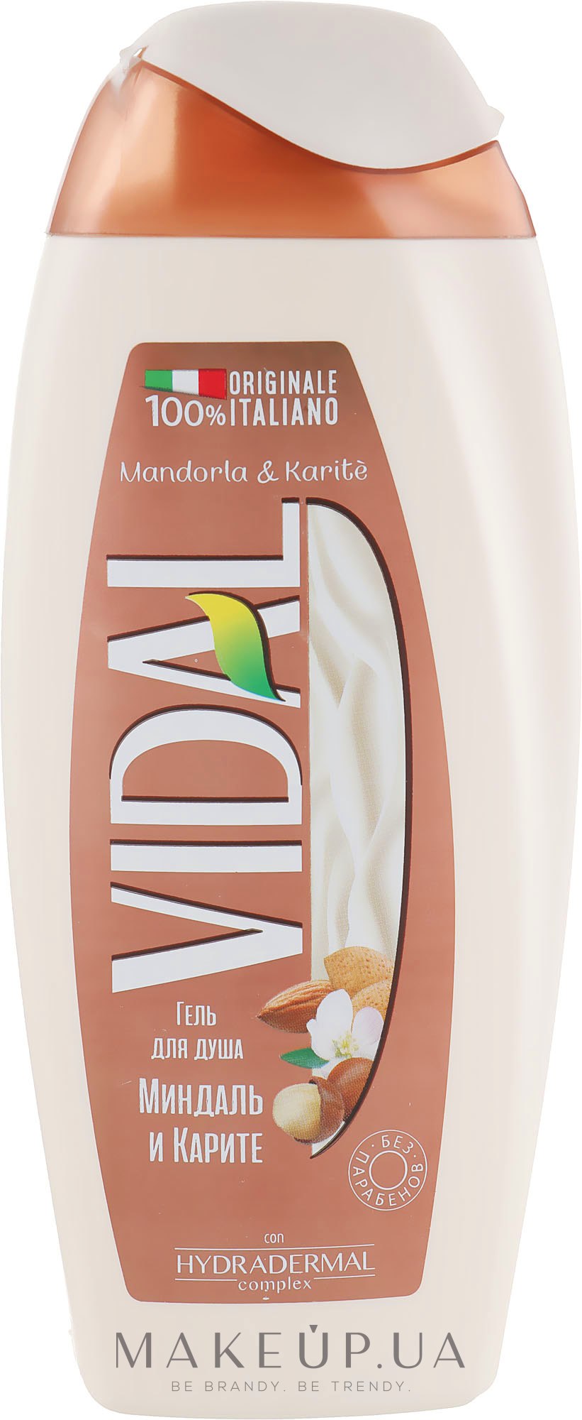 Гель для душа "Миндаль и Карите" - Vidal Mandorla & Karite Shower Gel — фото 250ml