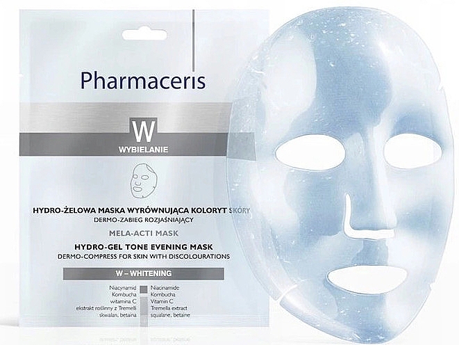 Гідрогелева маска для обличчя - Pharmaceris W Mask — фото N1