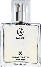 Духи, Парфюмерия, косметика Lambre X - Туалетная вода (тестер без крышечки)