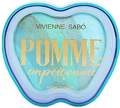 Духи, Парфюмерия, косметика Хайлайтер для лица - Vivienne Sabo Pomme Empoisonnee Powder Highlighter 