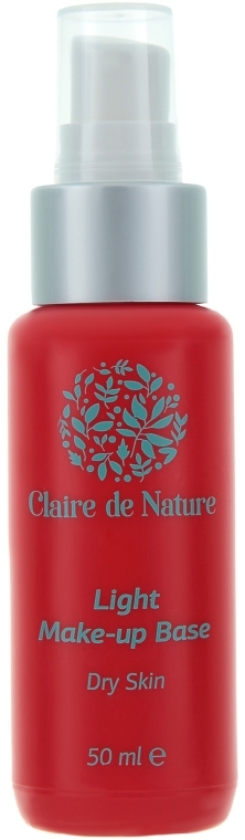 Легкая база под макияж для сухой кожи - Claire de Nature Light Make-up Base Dry Skin
