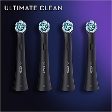 Насадки для электрической зубной щетки, черные, 4 шт. - Oral-B iO Ultimate Clean — фото N6